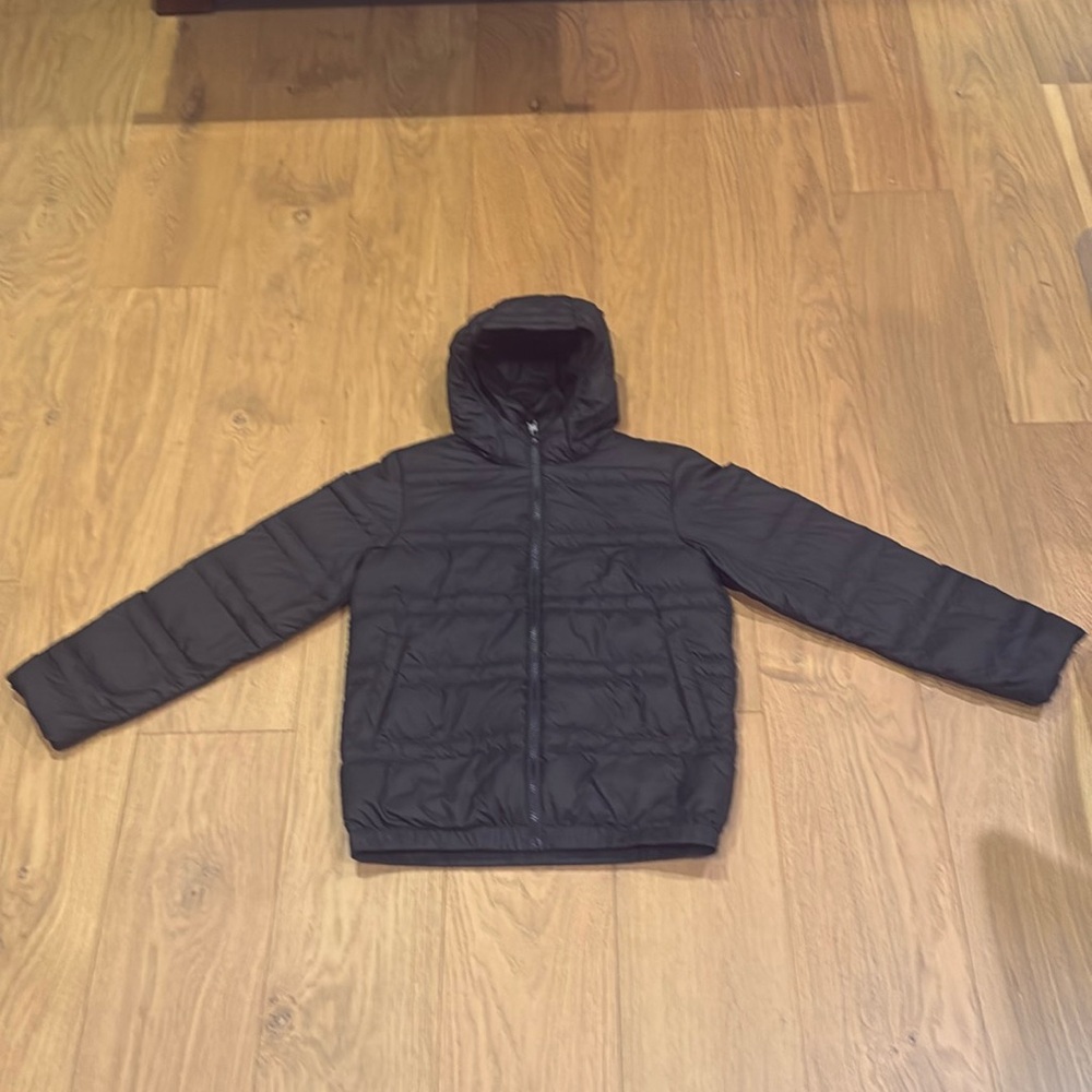 S men’s north face puffer jacket black